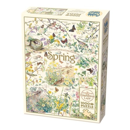 Puzzle 1000 el. Ludowy pamiętnik: Wiosna