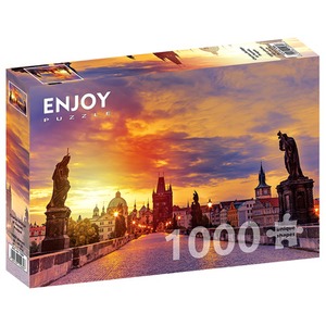 Puzzle 1000 el. Most Karola w Pradze / Czechy