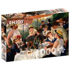 Puzzle 1000 el. Śniadanie wioślarzy, Auguste Renoir