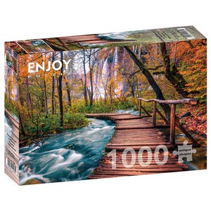 Puzzle 1000 el. Park Narodowy Jezior Plitwickich / Chorwacja