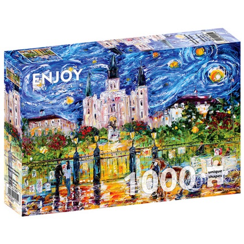 Puzzle 1000 el. Plac Jacksona / Nowy Orlean / USA