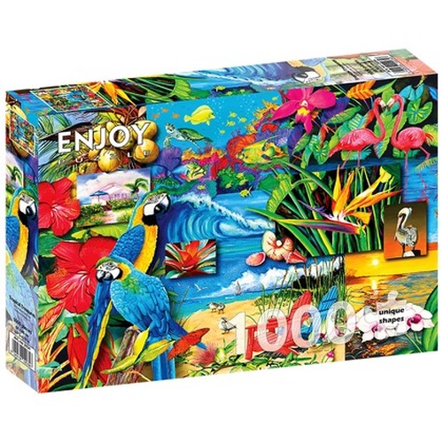 Puzzle 1000 el. Pocztówka z wakacji