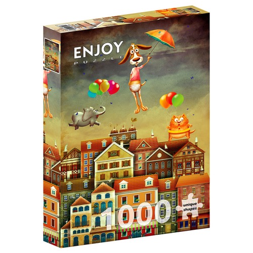 Puzzle 1000 el. Podróż do góry