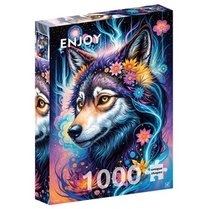 Puzzle 1000 el. Portret wilka