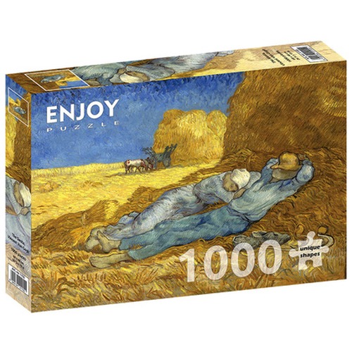 Puzzle 1000 el. Południe - Odpoczynek od pracy (wg Milleta), Vincent van Gogh