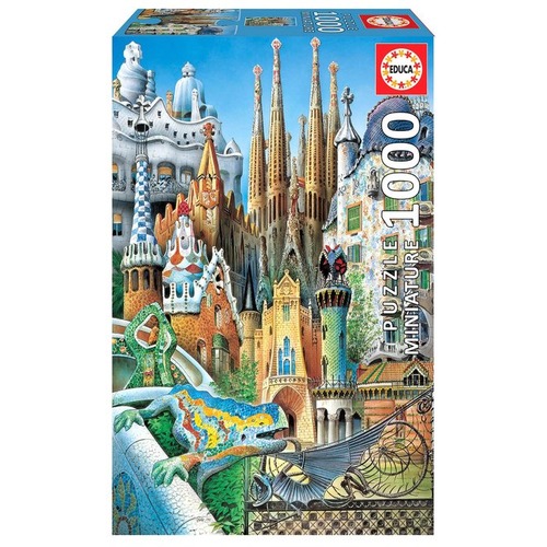 Puzzle 1000 el. Projekty Gaudiego (miniatura)