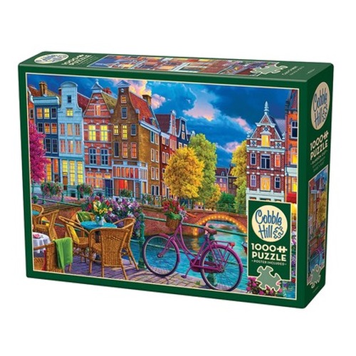 Puzzle 1000 el. Przytulna ulica