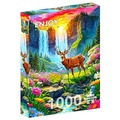 Puzzle 1000 el. Raj dla jeleni
