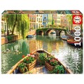 Puzzle 1000 el. Rejs po Amsterdamie / Niderlandy