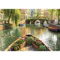 Puzzle 1000 el. Rejs po Amsterdamie / Niderlandy
