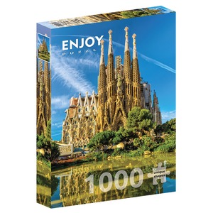 Puzzle 1000 el. Sagrada Familia / Barcelona / Hiszpania