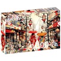 Puzzle 1000 el. Spacer po Tokio / Japonia