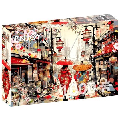 Puzzle 1000 el. Spacer po Tokio / Japonia