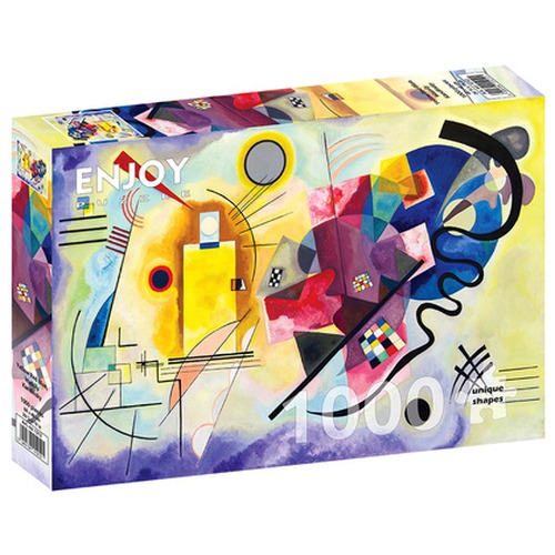 Puzzle 1000 el. Żółty-Czerwony-Niebieski, Wassily Kandinsky