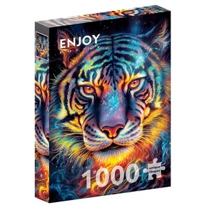 Puzzle 1000 el. Tygrys