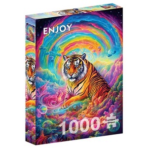 Puzzle 1000 el. Tygrys w niebie