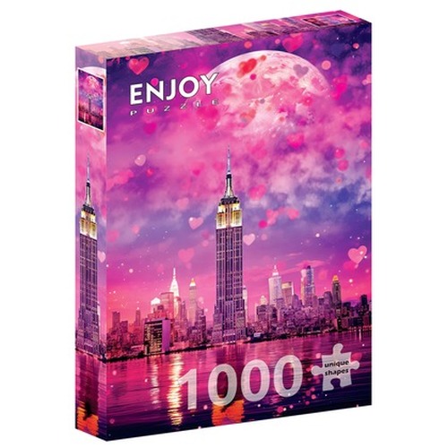 Puzzle 1000 el. Walentynki w Nowym Jorku