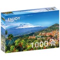 Puzzle 1000 el. Wulkan Etna / Sycylia / Włochy