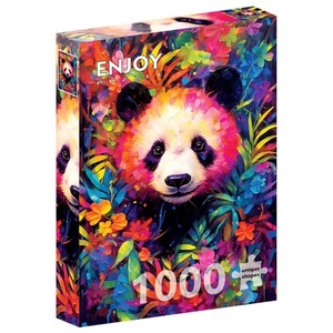 Puzzle 1000 el. Zabawna panda