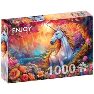 Puzzle 1000 el. Zaczarowany jednorożec