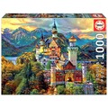 Puzzle 1000 el. Zamek Neuschwanstein / Niemcy