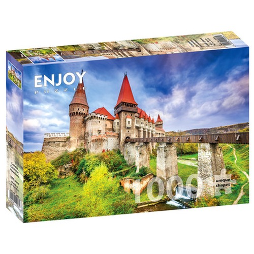 Puzzle 1000 el. Zamek w Hunedoarze / Siedmiogród / Rumunia