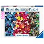 Puzzle 1000 elementów Challange, Kolorowe guziki