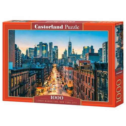 Puzzle 1000 elementów Dolny Manhattan