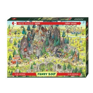 Puzzle 1000 elementów Funky ZOO cześć IX- Transylwania