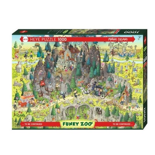 Puzzle 1000 elementów Funky ZOO cześć IX- Transylwania