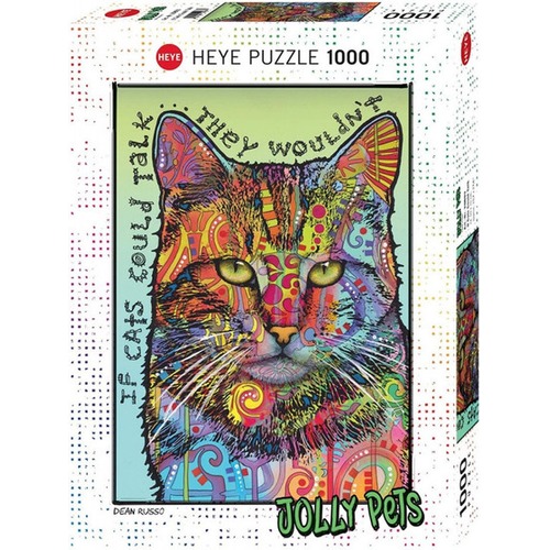 Puzzle 1000 elementów Gdyby koty mogły mówić