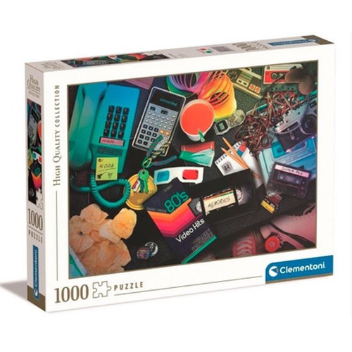 Puzzle 1000 elementów High Quality, 80S Nostalgia