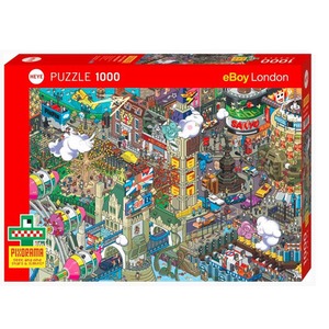Puzzle 1000 elementów Londyn - Pixorama