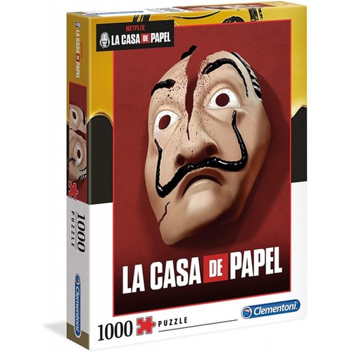 Puzzle 1000 elementów Netflix Dom z papieru