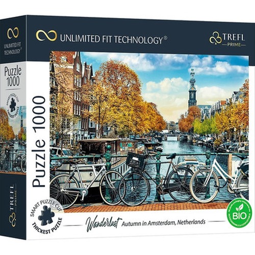 Puzzle 1000 elementów UFT Jesień w Amsterdamie