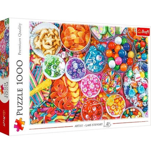 Puzzle 1000 elementów Wyśmienite słodkości