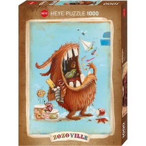 Puzzle 1000 elementów Zozoville - Nienasycony
