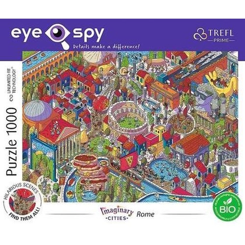 Puzzle 1000 Eye-Spy Imaginary Cities Rome TREFL