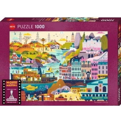 Puzzle 1000 Filmy Wesa Andersena