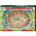 Puzzle 1000 Funky ZOO - Kosmiczne ZOO