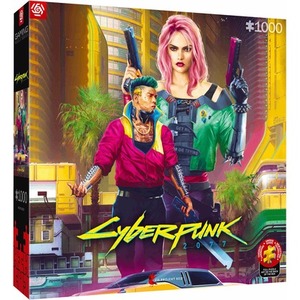 Puzzle 1000 Gaming Cyberpunk 2077 Kitsch Style