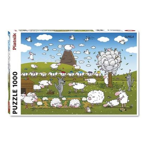 Puzzle 1000 Gunga, Owce W Raju PIATNIK