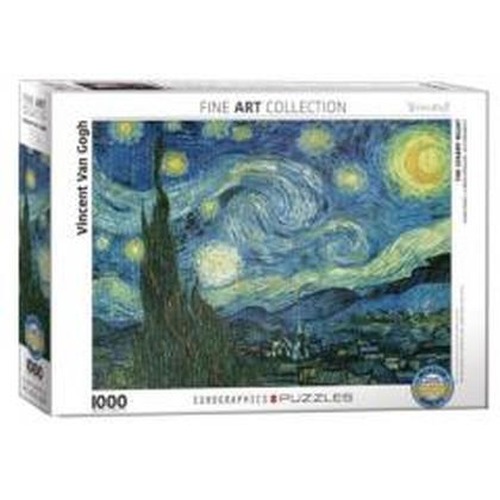 Puzzle 1000 Gwiaździsta noc, Vincent van Gogh