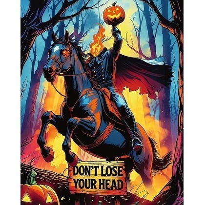 Puzzle 1000 Hall of Horror Jeżdziec bez głowy