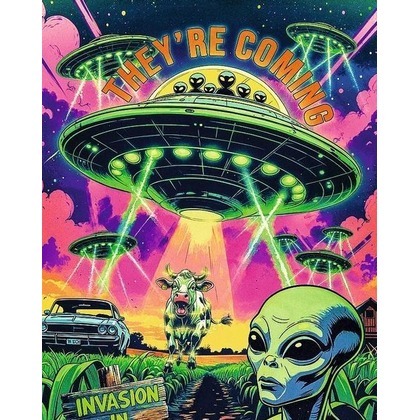 Puzzle 1000 Hall of Horror UFO