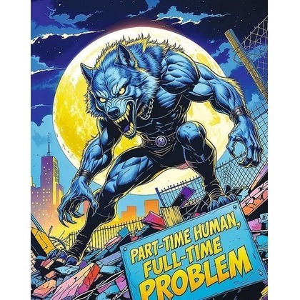 Puzzle 1000 Hall of Horror Wilkołak