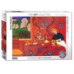 Puzzle 1000 Harmonia w kolorze czerwonym, Matisse