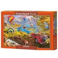 Puzzle 1000 Hot Air Balloon Valley CASTOR