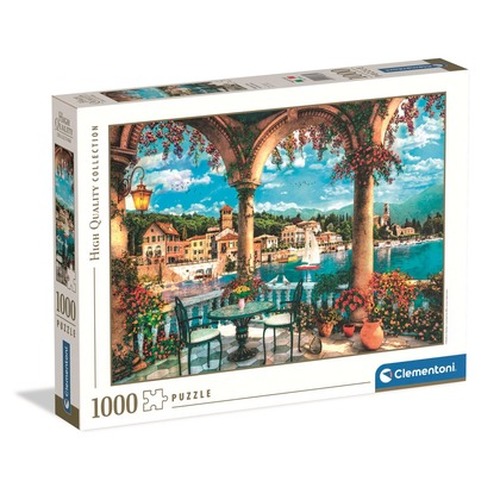 Puzzle 1000 HQ Balcony View of Lake Como 39880