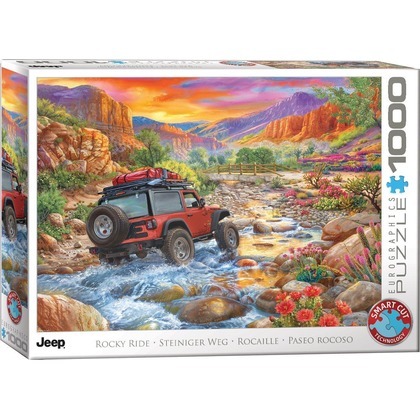 Puzzle 1000 Jeep Rocky Ride by C.Bigelow 6000-5998